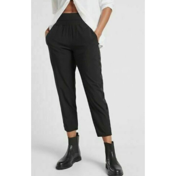 Athleta Pants - ATHLETA Nolita Slim Tapered Crop Pant Black